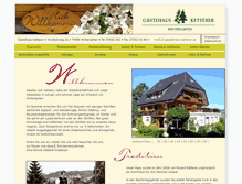 Tablet Screenshot of gaestehaus-ketterer.de